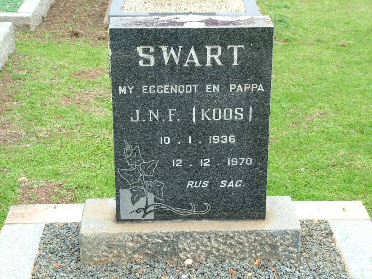 SWART J.N.F. 1936-1970