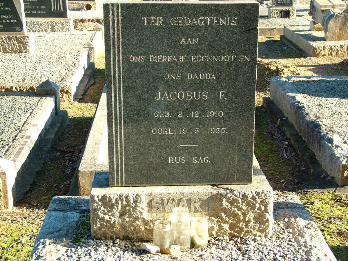 SWART Jacobus F. 1910-1955