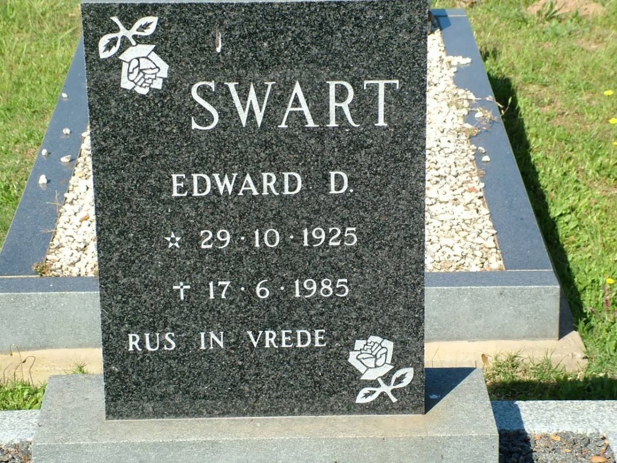 SWART Edward D. 1925-1985