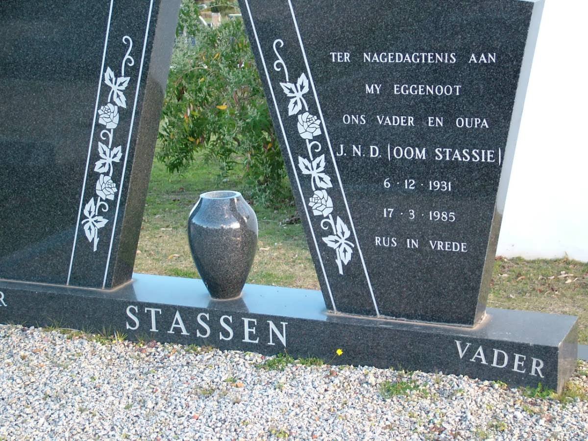 STASSEN J.N.D. 1931-1985