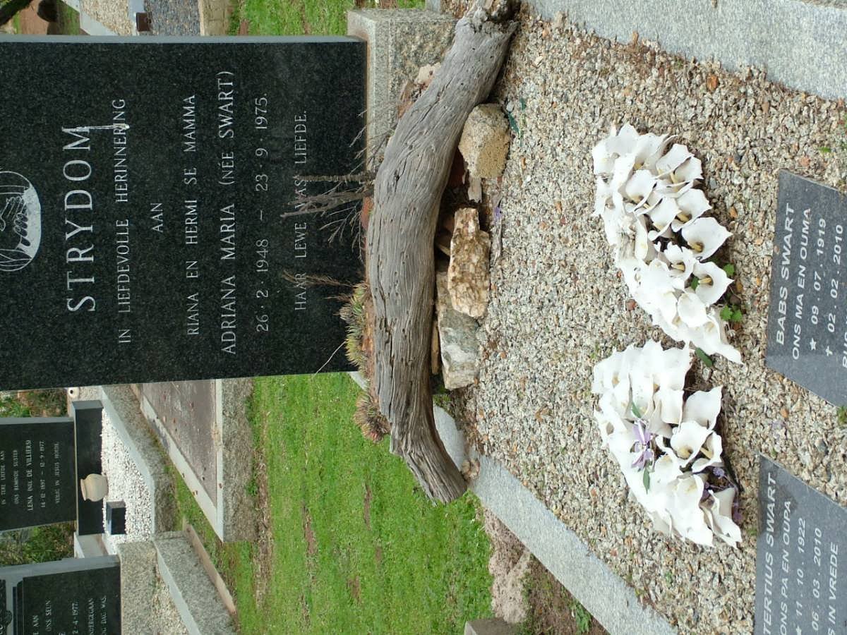 STRYDOM Adriana Maria nee SWART 1948-1975