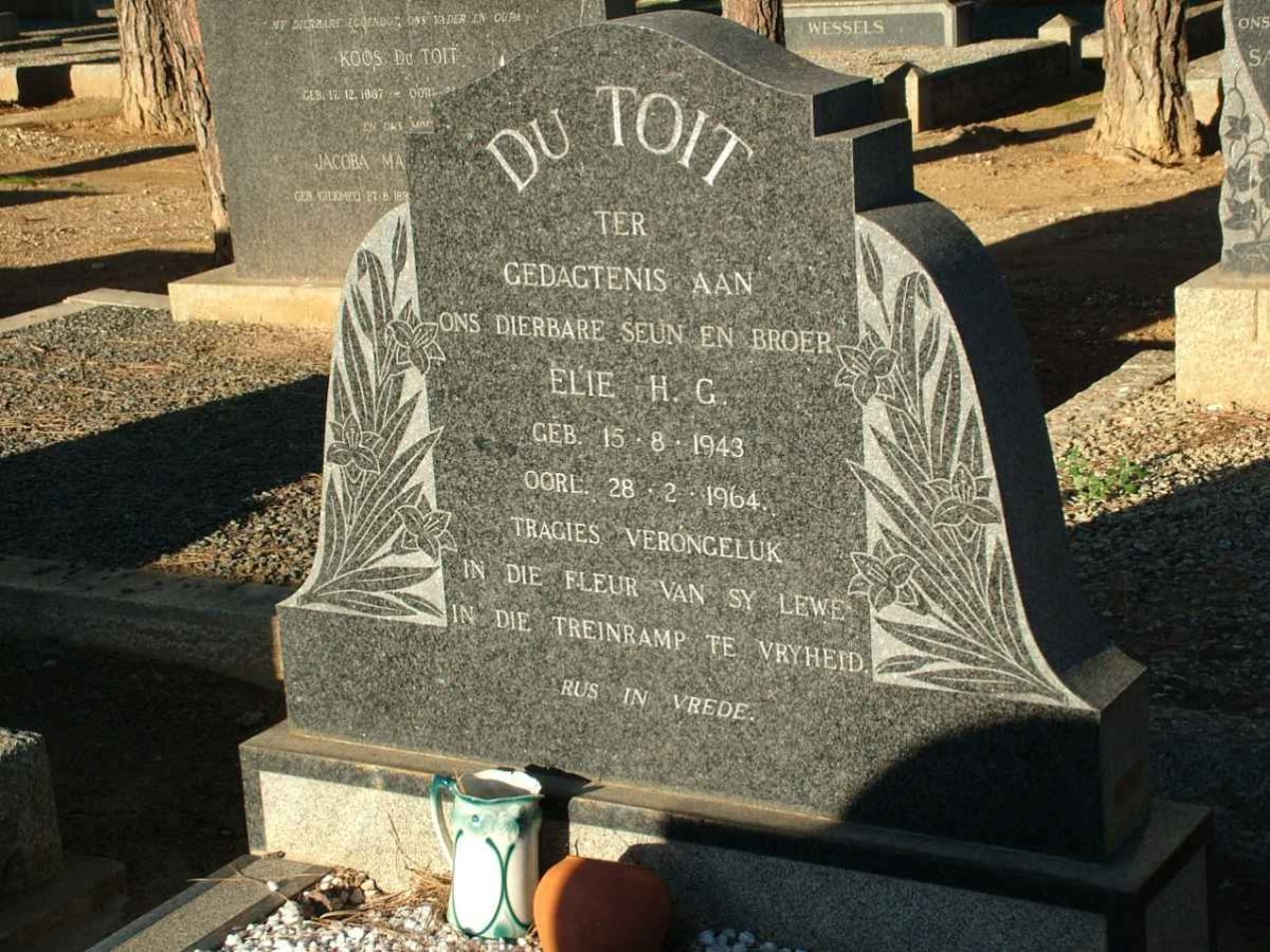 TOIT Elie H.G., du 1943-1964