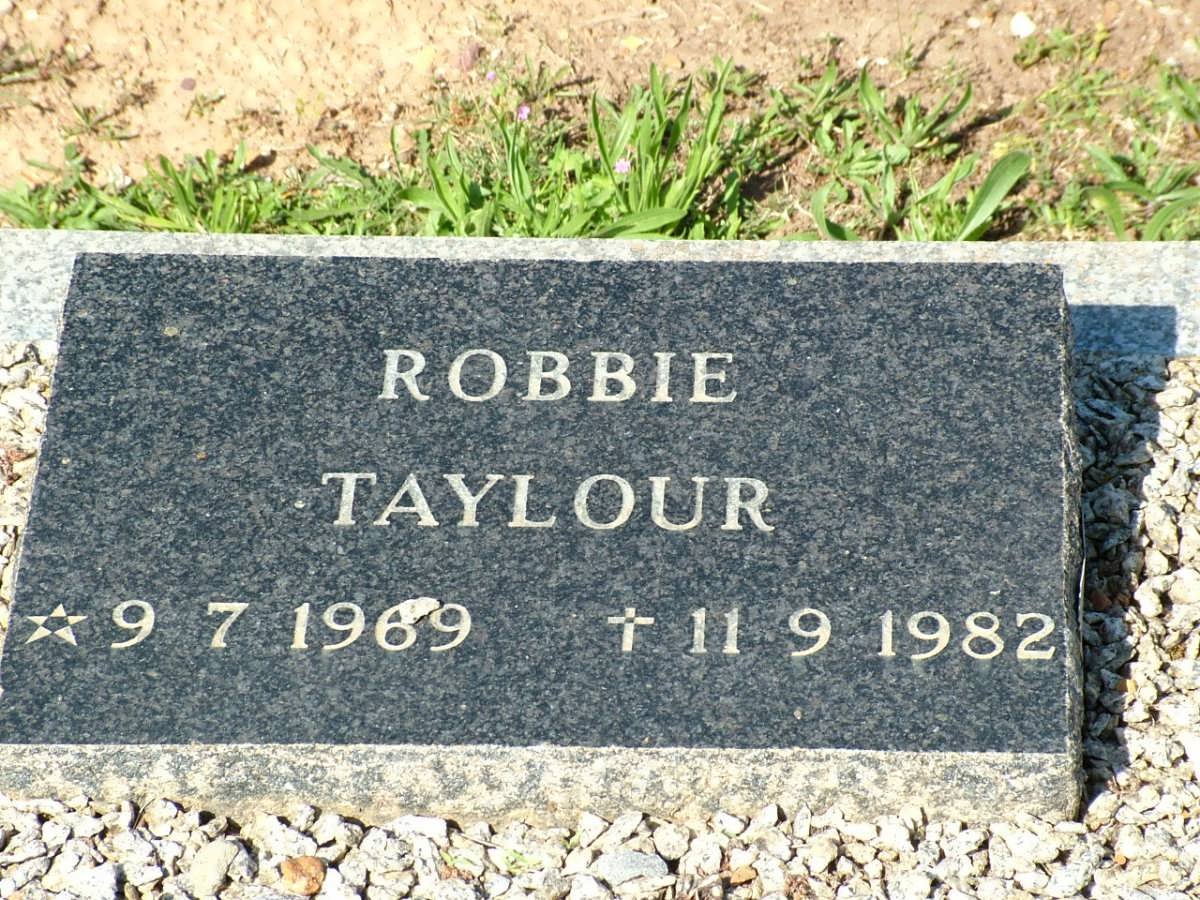TAYLOUR Robbie 1969-1982