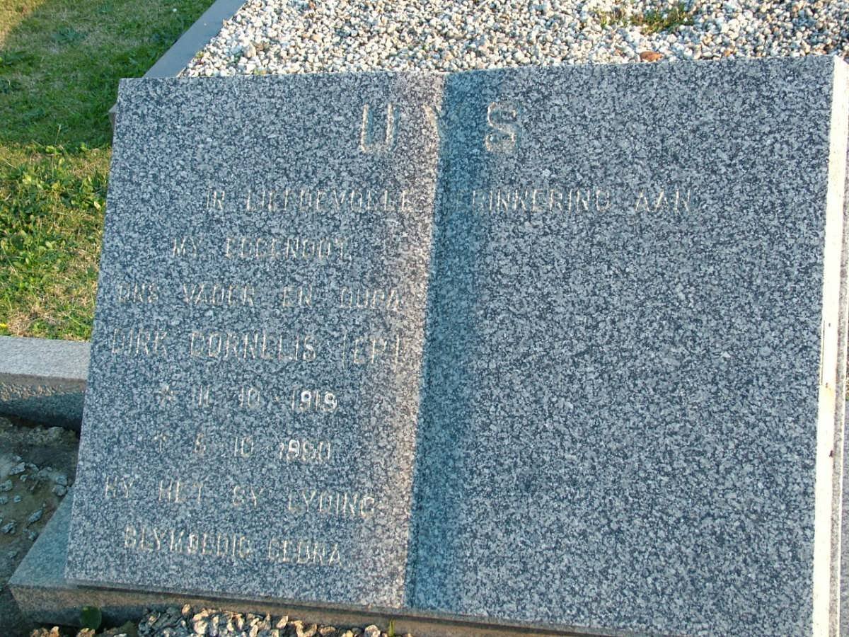 UYS Dirk Cornelis 1919-19??
