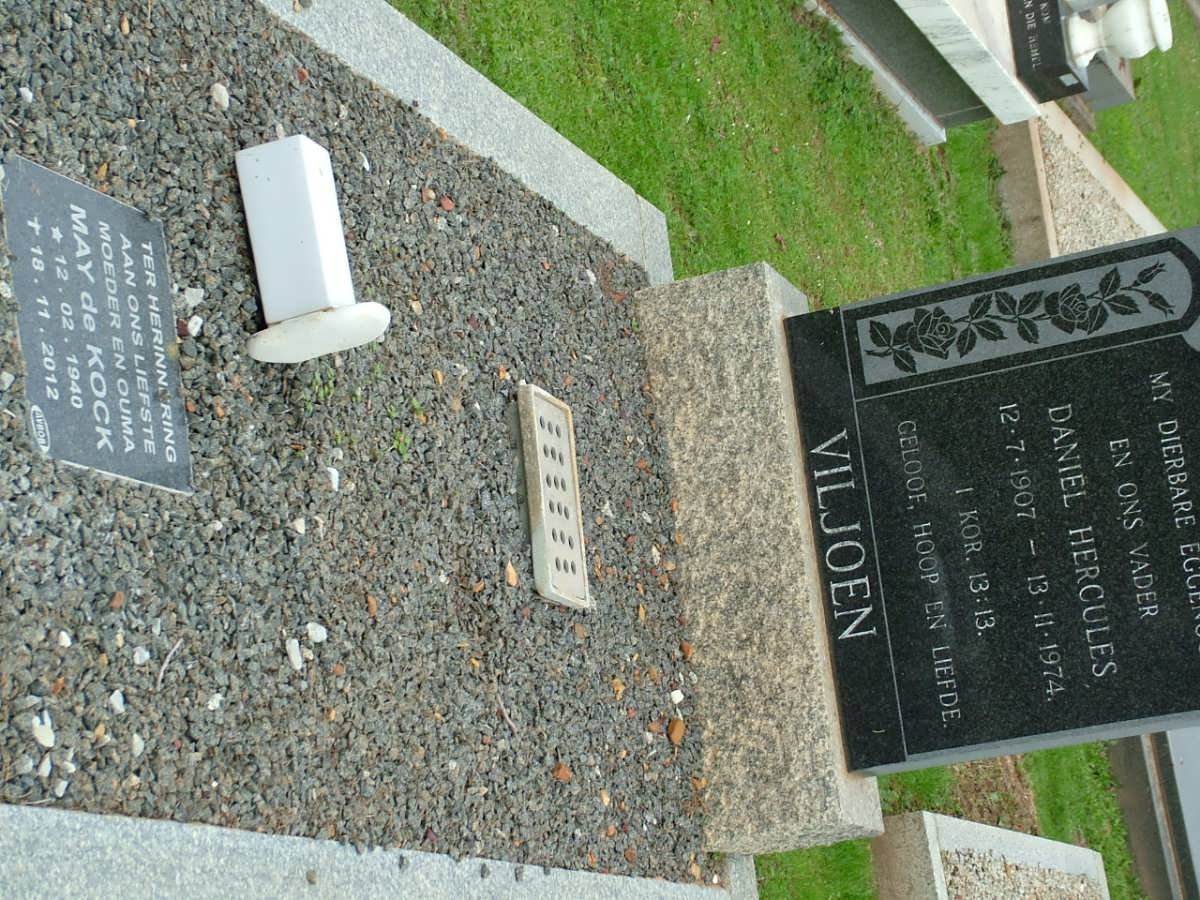 VILJOEN Daniel Hercules 1907-1974 :: DE KOCK May 1940-1912
