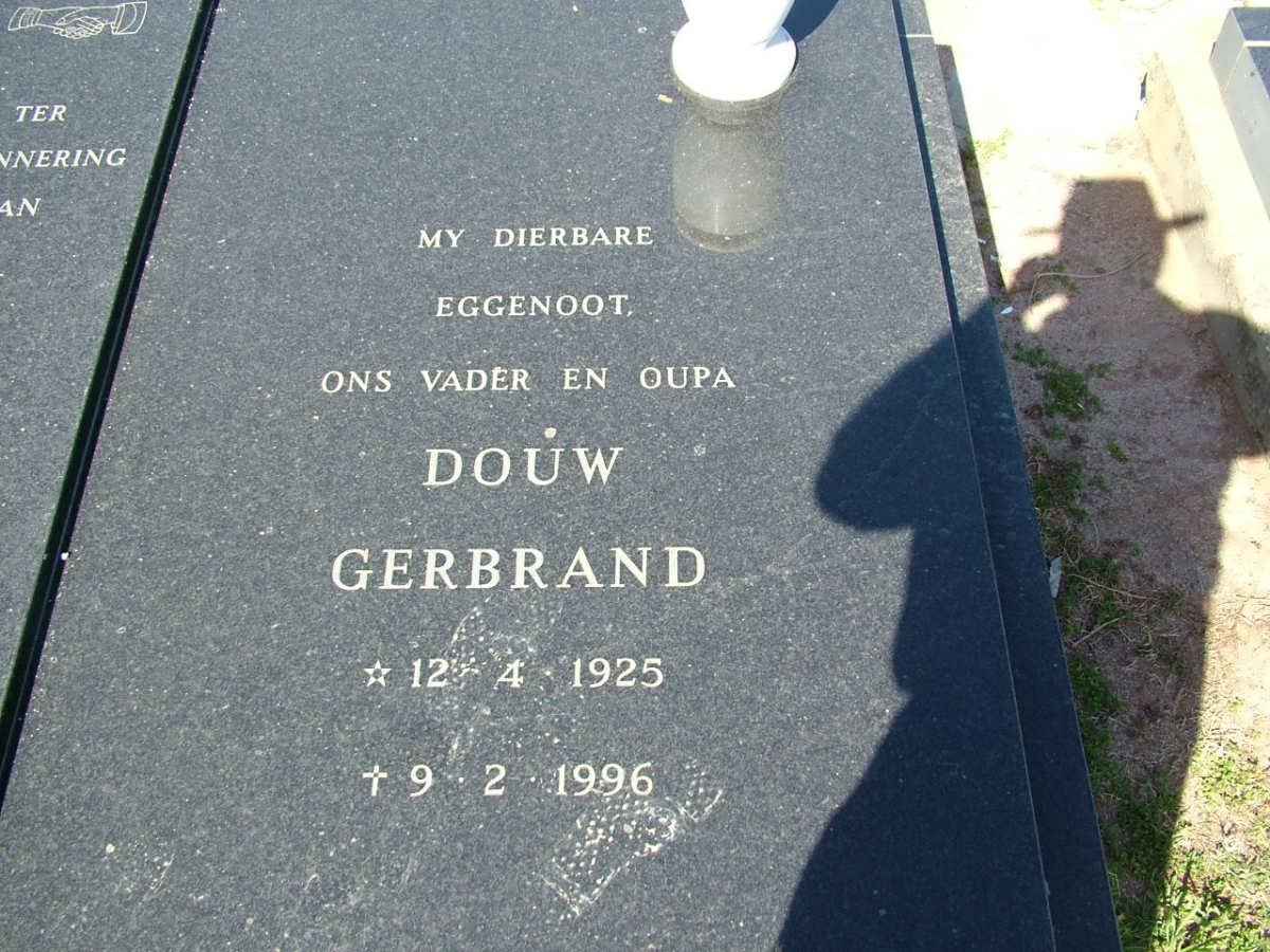 VERMEULEN Douw Gerbrand 1925-1996