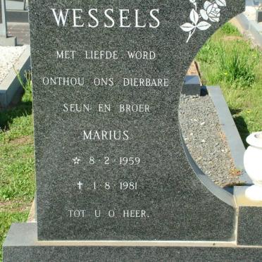 WESSELS Marius 1959-1981