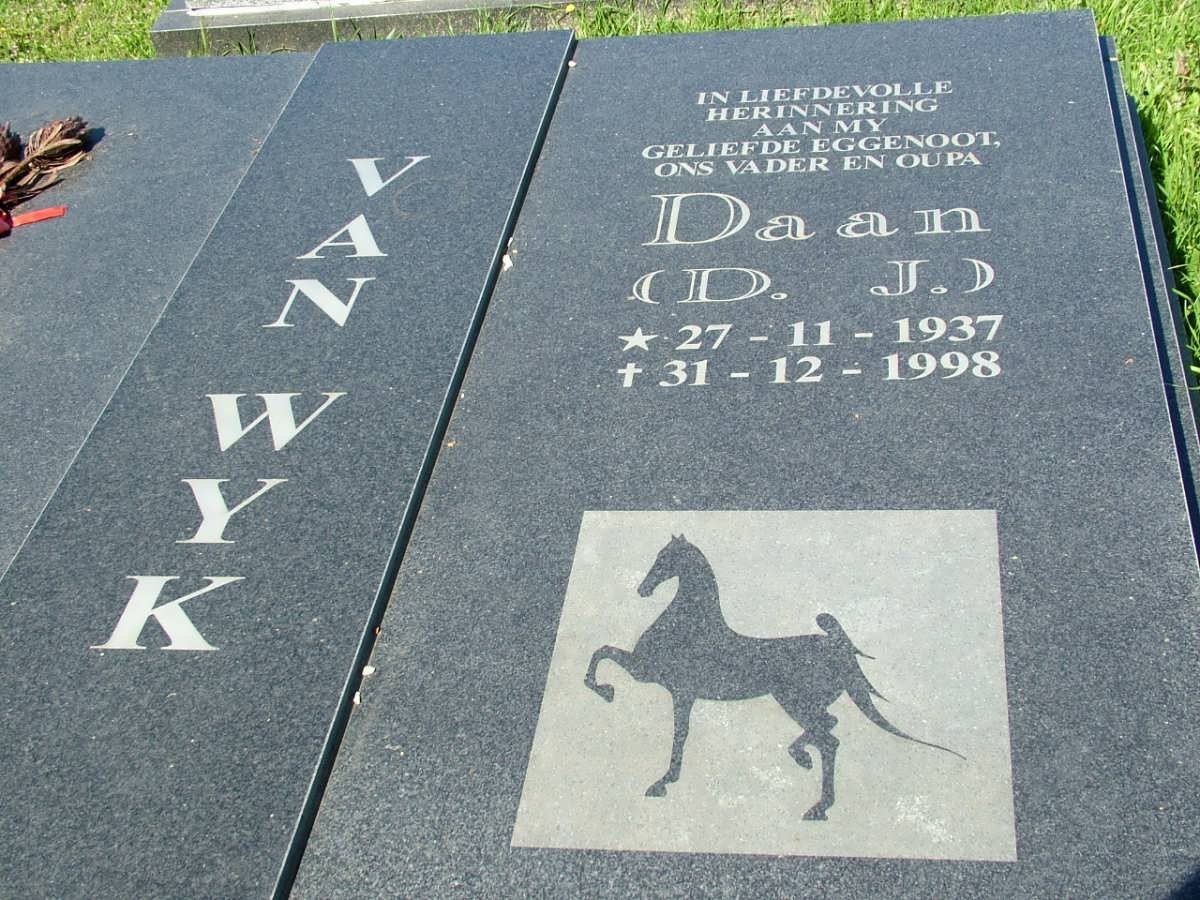 WYK D.J., van 1937-1998