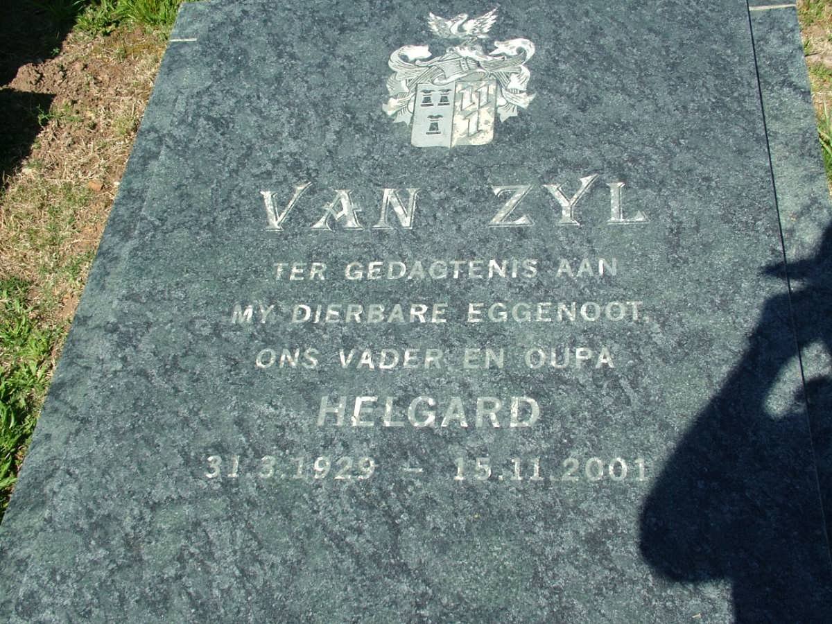 ZYL Helgard, van 1929-2001