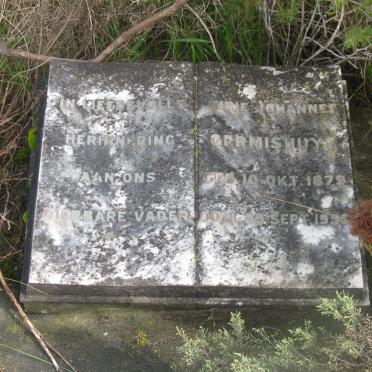 GERMISHUYS Jurie Johannes 1879-1955