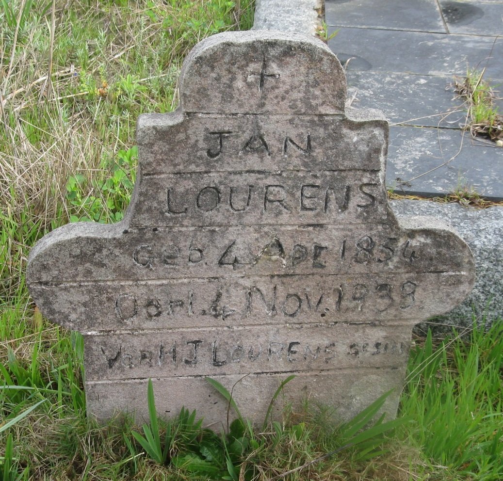 LOURENS Jan 1854-193?