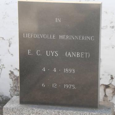 UYS E.C. 1893-1975