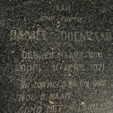 PRETORIUS Daniel Coenraad 1914-1971 & Gesina Maria Susanna GROBLER 1922-1956_3