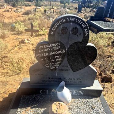 CLAASSEN Pieter Jacobus 1962-2012