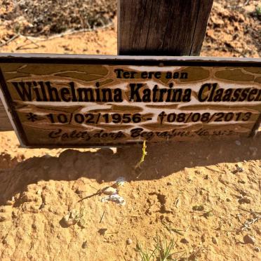 CLAASSEN Wilhelmina Katrina 1956-2013