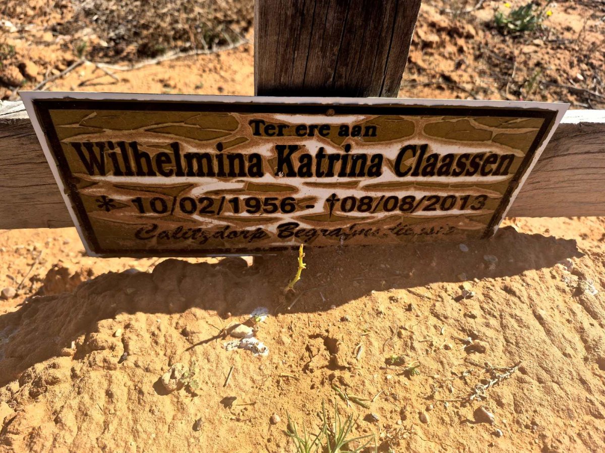 CLAASSEN Wilhelmina Katrina 1956-2013