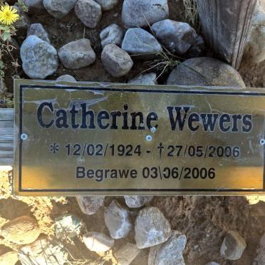 WEWERS Catherine 1924-2006