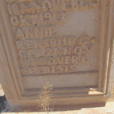 RENSBURG Annie 1848-1915