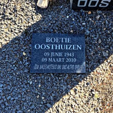 OOSTHUIZEN Boetie 1943-2010