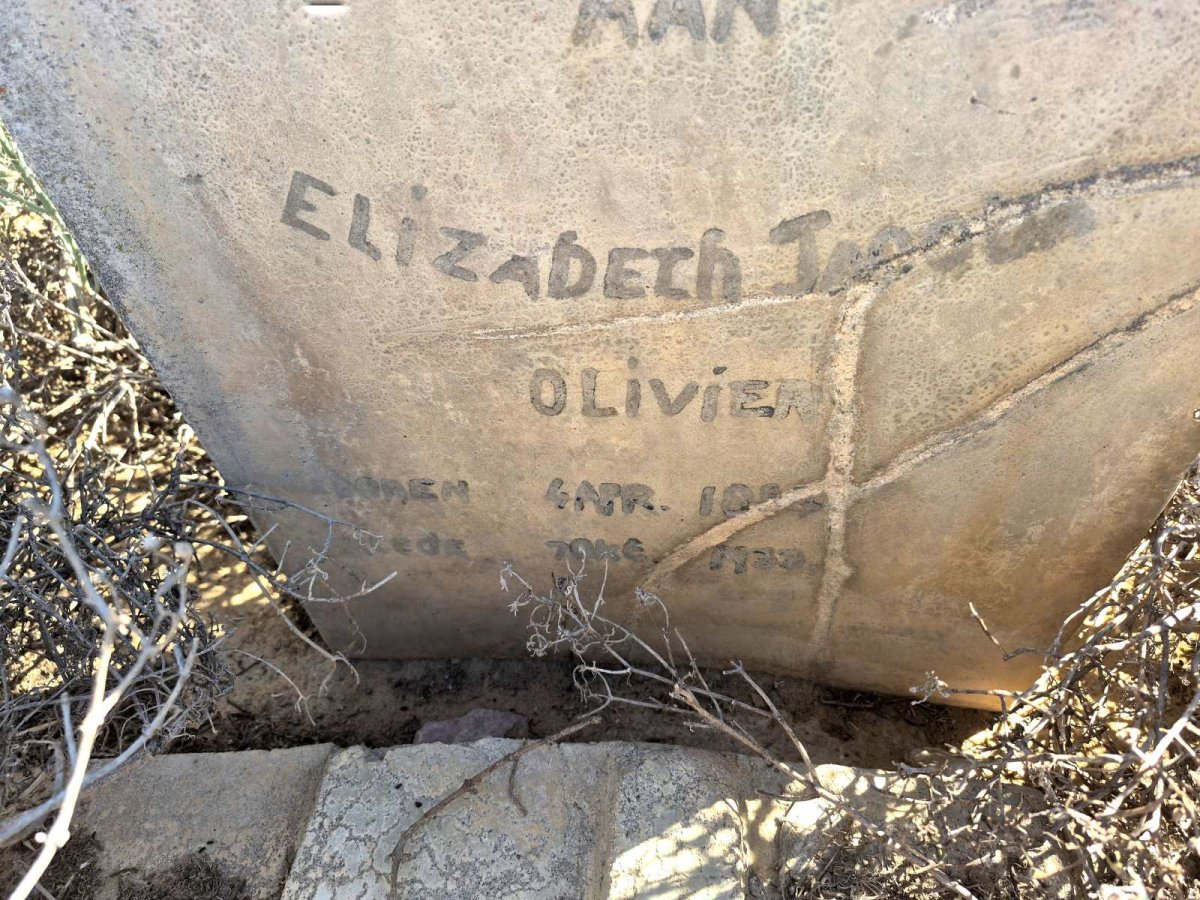 OLIVIER Elizabeth Jacoba 18??-1933 _2