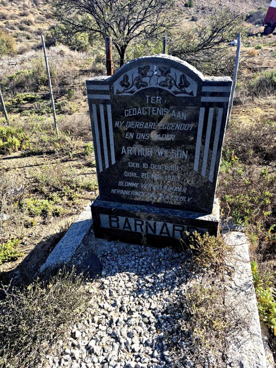BARNARD Arthur Wilson 1898-1963