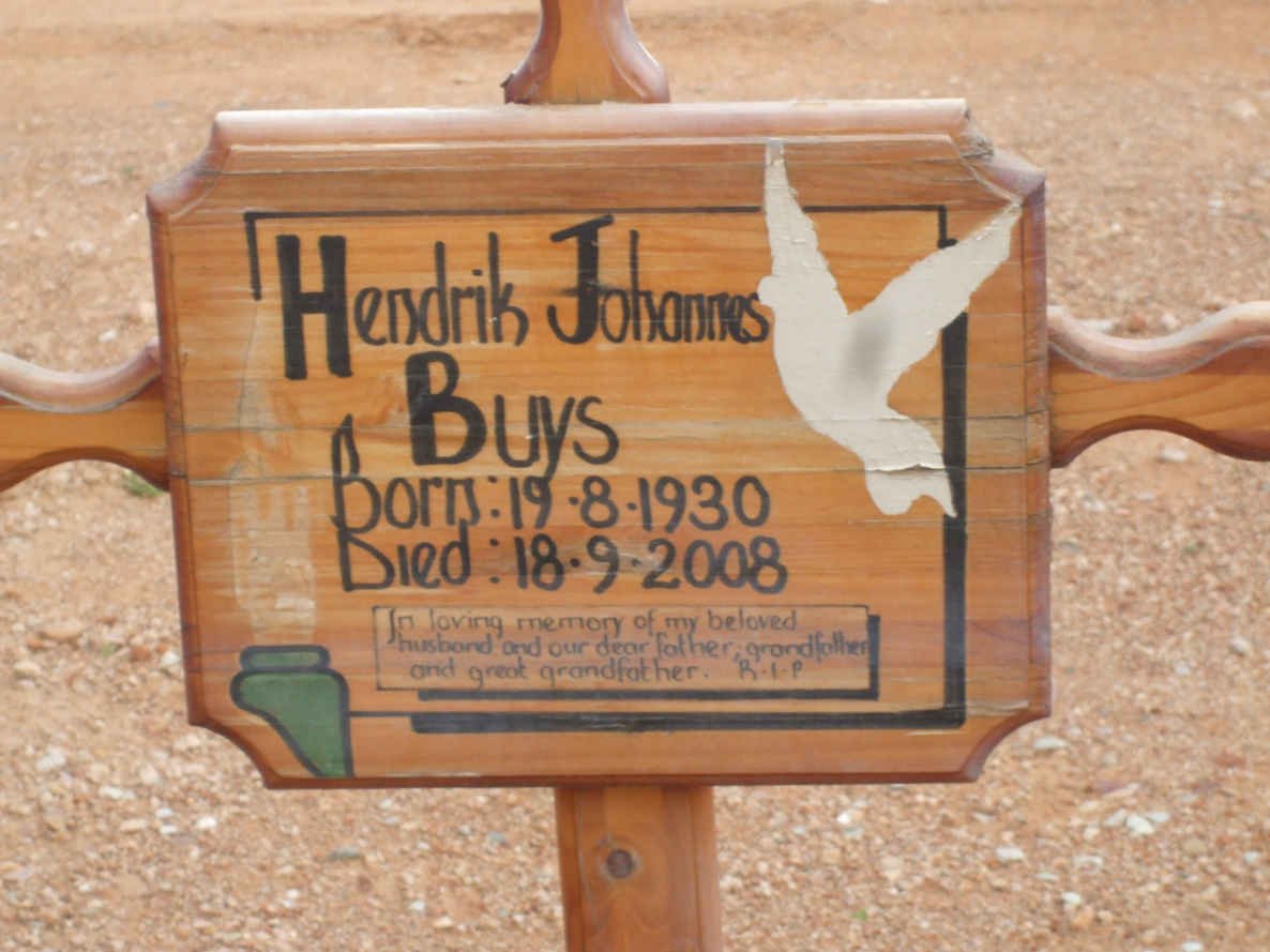 BUYS Hendrik Johannes 1930-2008