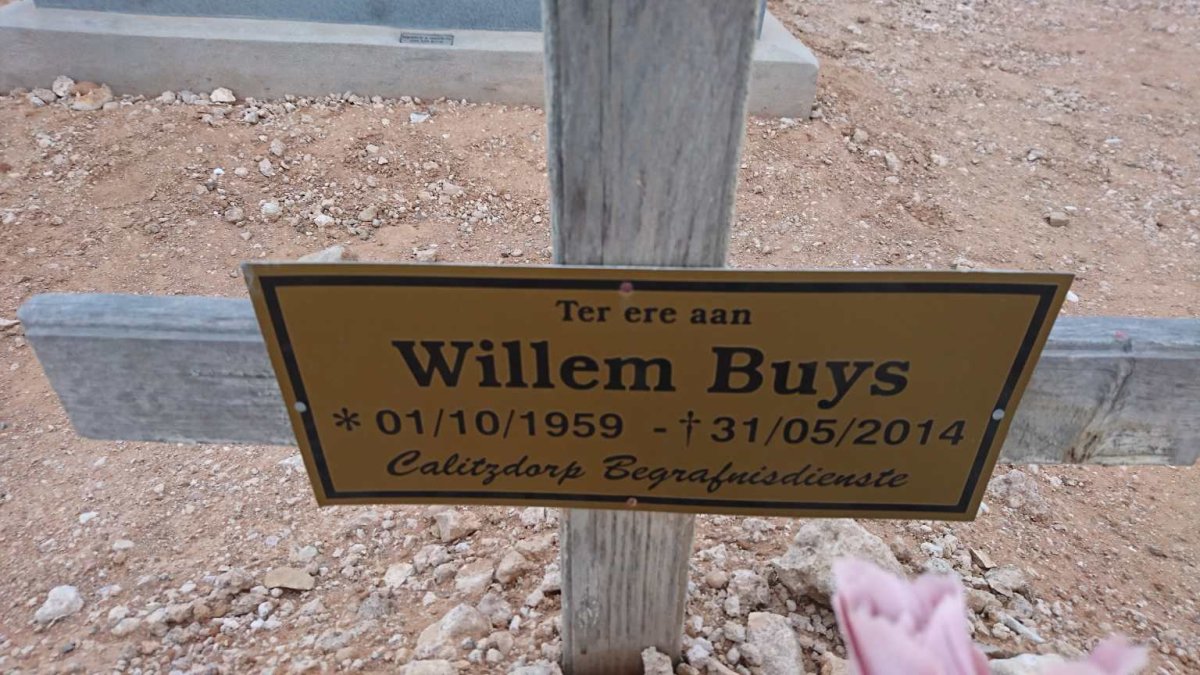 BUYS Willem 1959-2014