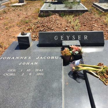 GEYSER Johannes Jacobus 1943-1991 :: UHLENHAUT Peter Johan 1996-1999