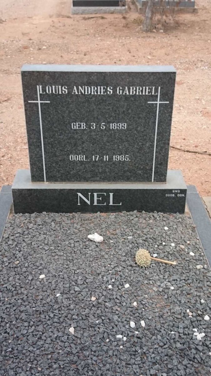 NEL Louis Andries Gabriel 1899-1985