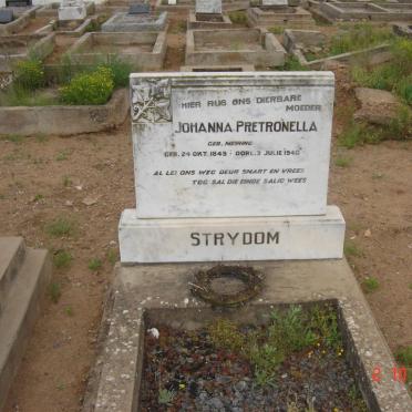 STRYDOM Petronella nee MEIRING 1849-1940