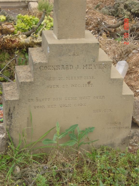 MEYER Coenraad J. 1838-1887