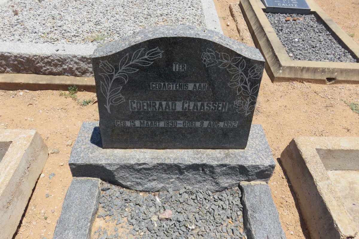 CLAASSEN Coenraad 1890-1952