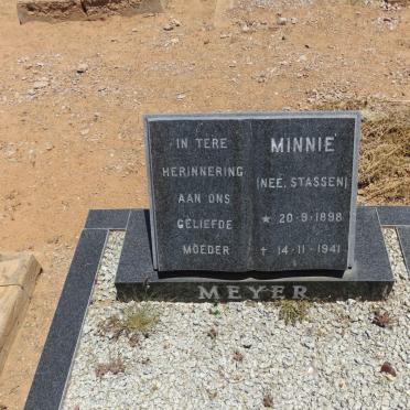 MEYER Minnie nee STASSEN 1898-1941