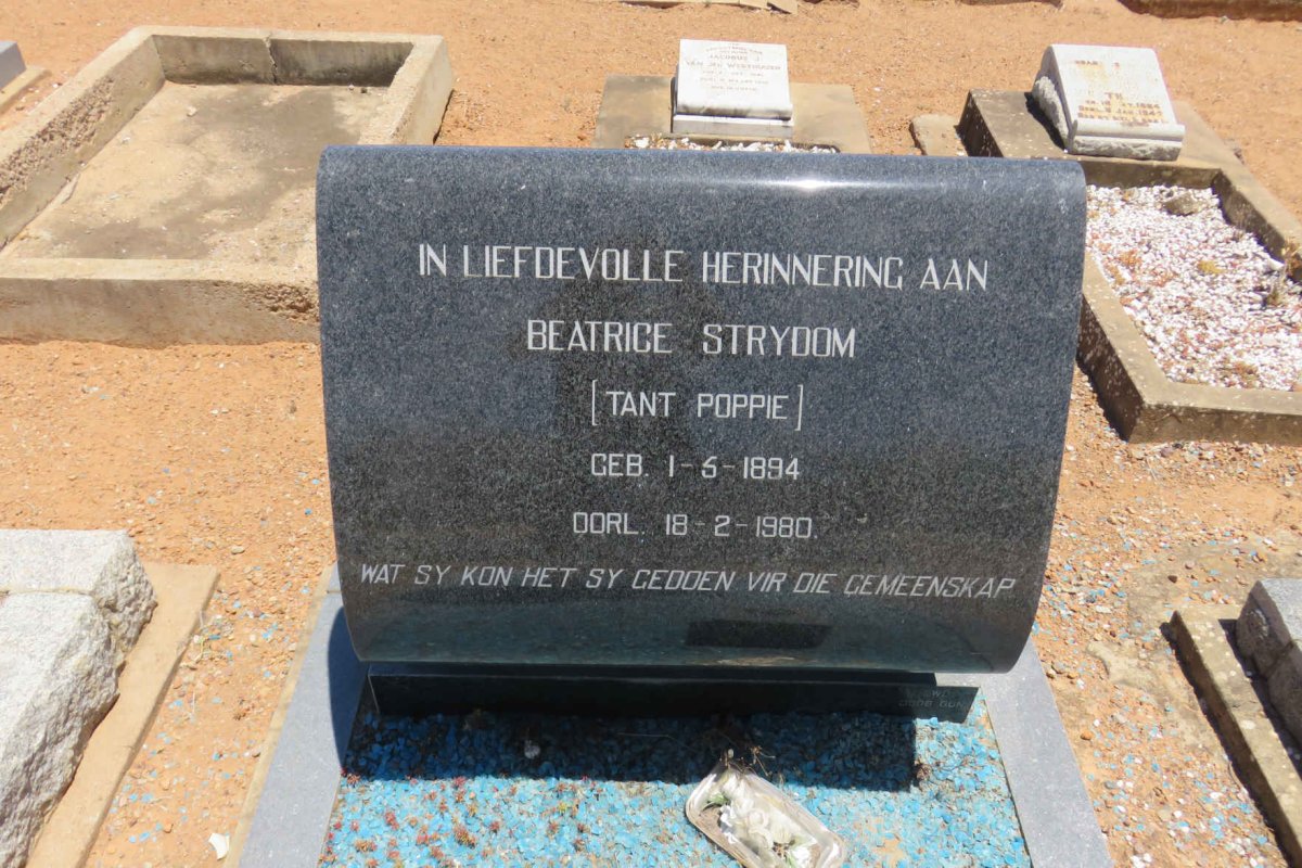 STRYDOM Beatrice 1894-1980