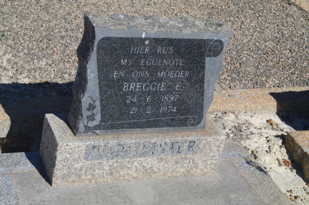 ? Breggie E. 1897-1974