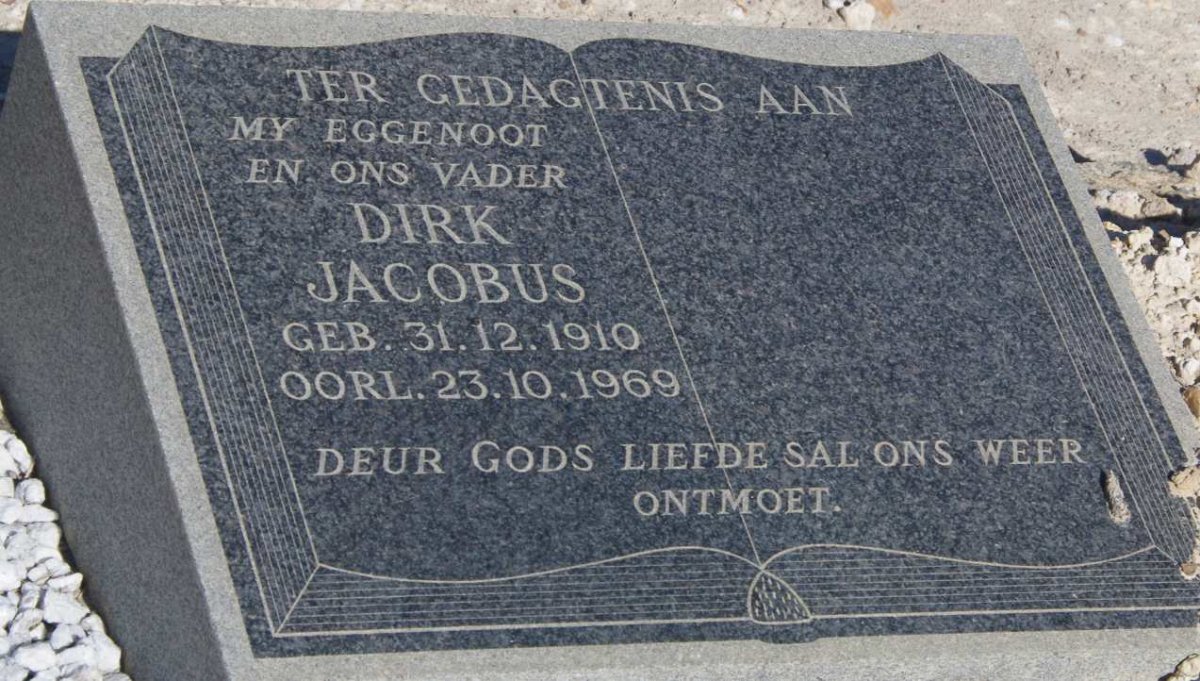 ? Dirk Jacobus 1910-1969
