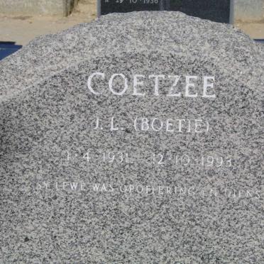 COETZEE J.L. 1931-1993