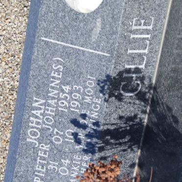 CILLIE Pieter Johannes 1954-1993