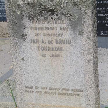 CONRADIE Jan A. de Bruin