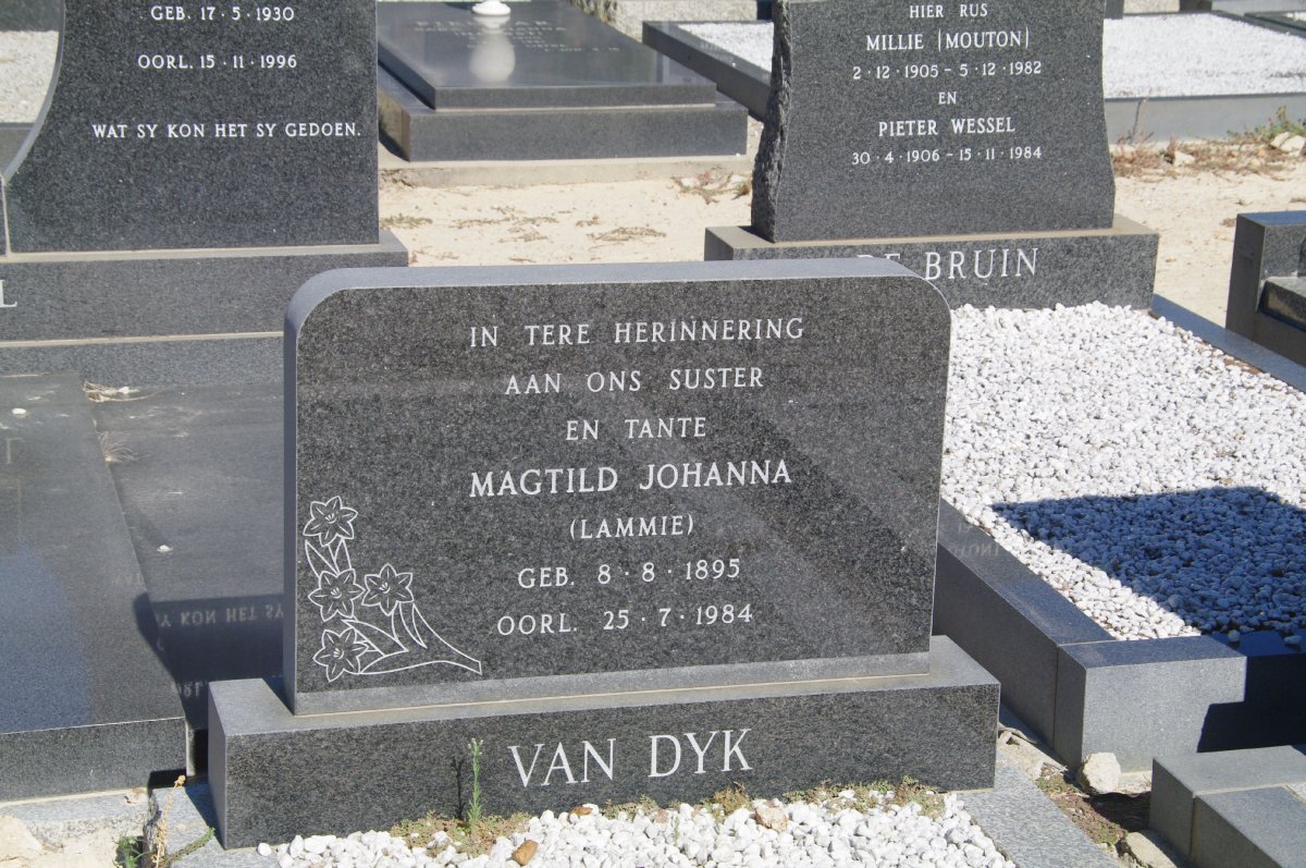 DYK Magtild Johanna, van 1895-1984