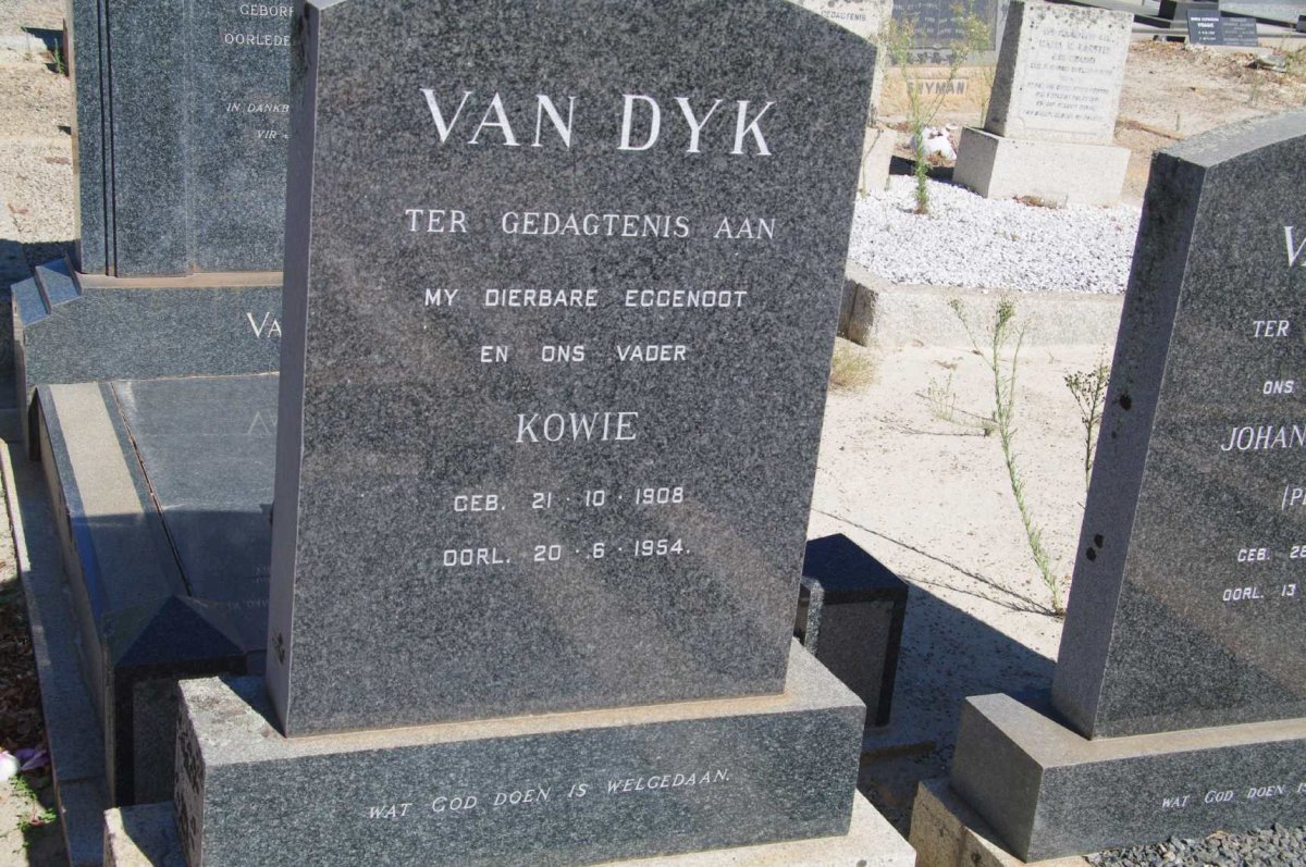 DYK Kowie, van 1908-1954
