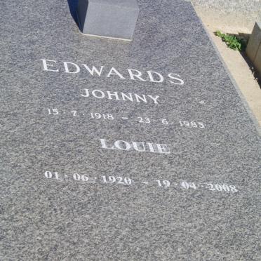 EDWARDS Johnny 1918-1985 :: EDWARDS Louie 1920-2008