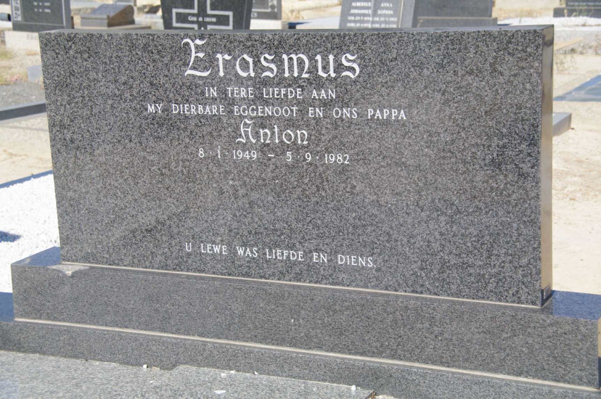 ERASMUS Anton 1949-1982