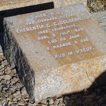 GELDENHUYS Emerentia C.C. nee GELDENHUYS -1942