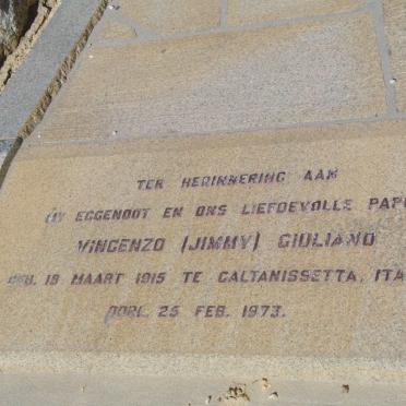GIULIANO Vingenzo -1973