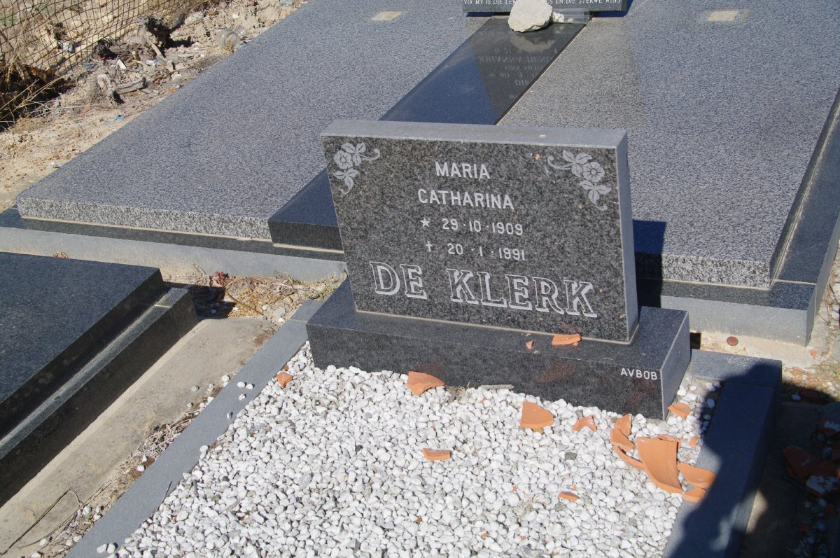 KLERK Maria Catharina, de 1909-1991