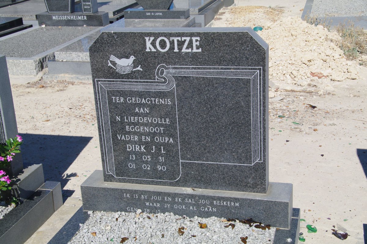 KOTZE Dirk J.L. 1931-1990