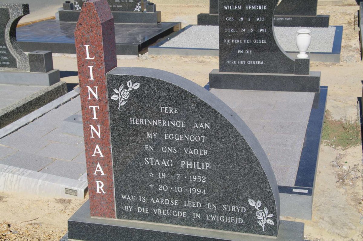 LINTNAAR Staag Philip 1952-1994
