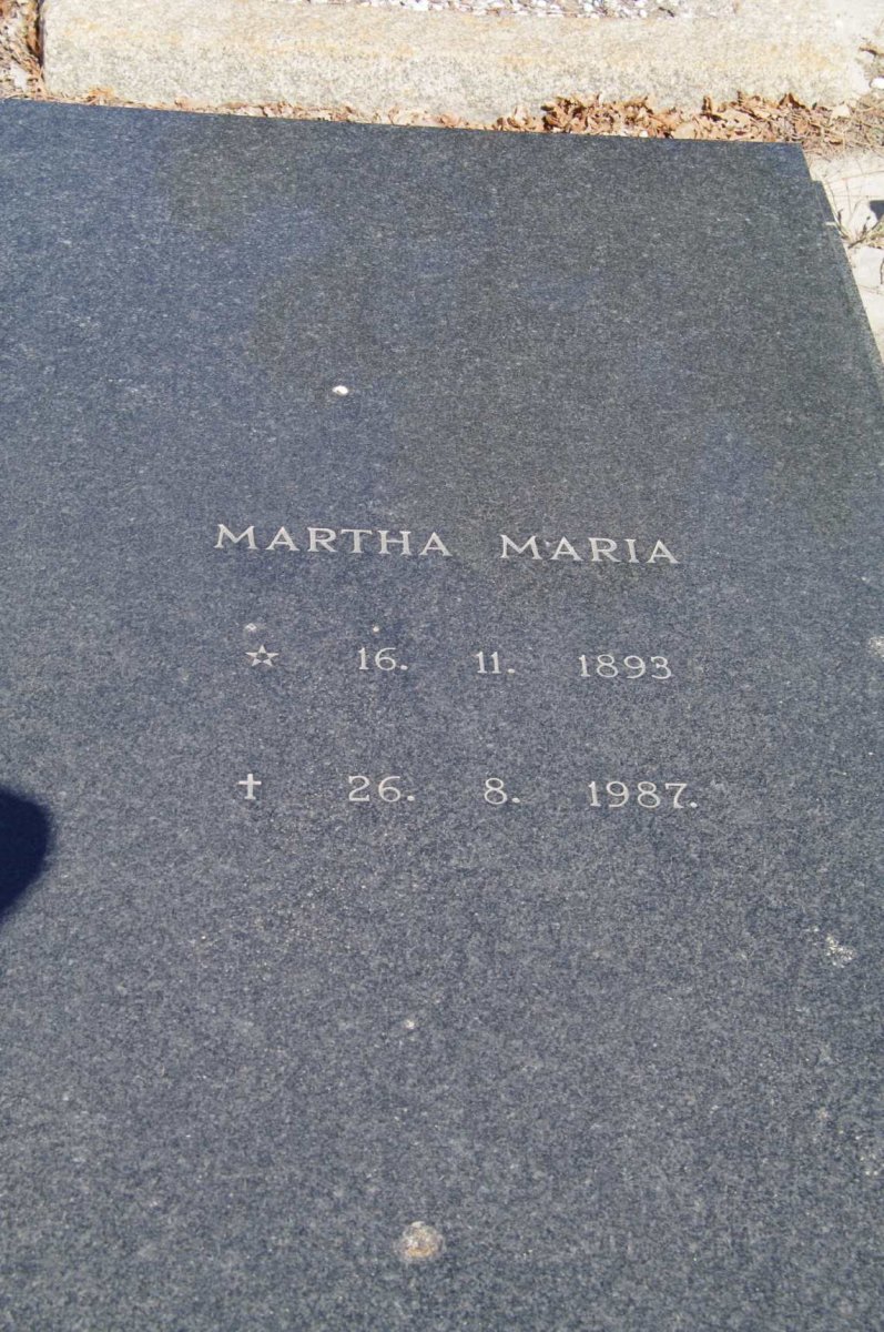 LOUW Adriaan Johannes 1888-1960 &amp; Martha Maria 1893-1987