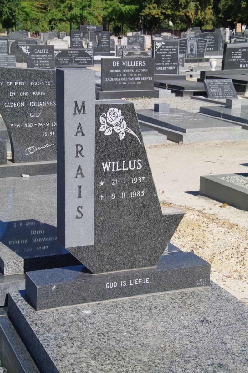 MARAIS Willus 1937-1985